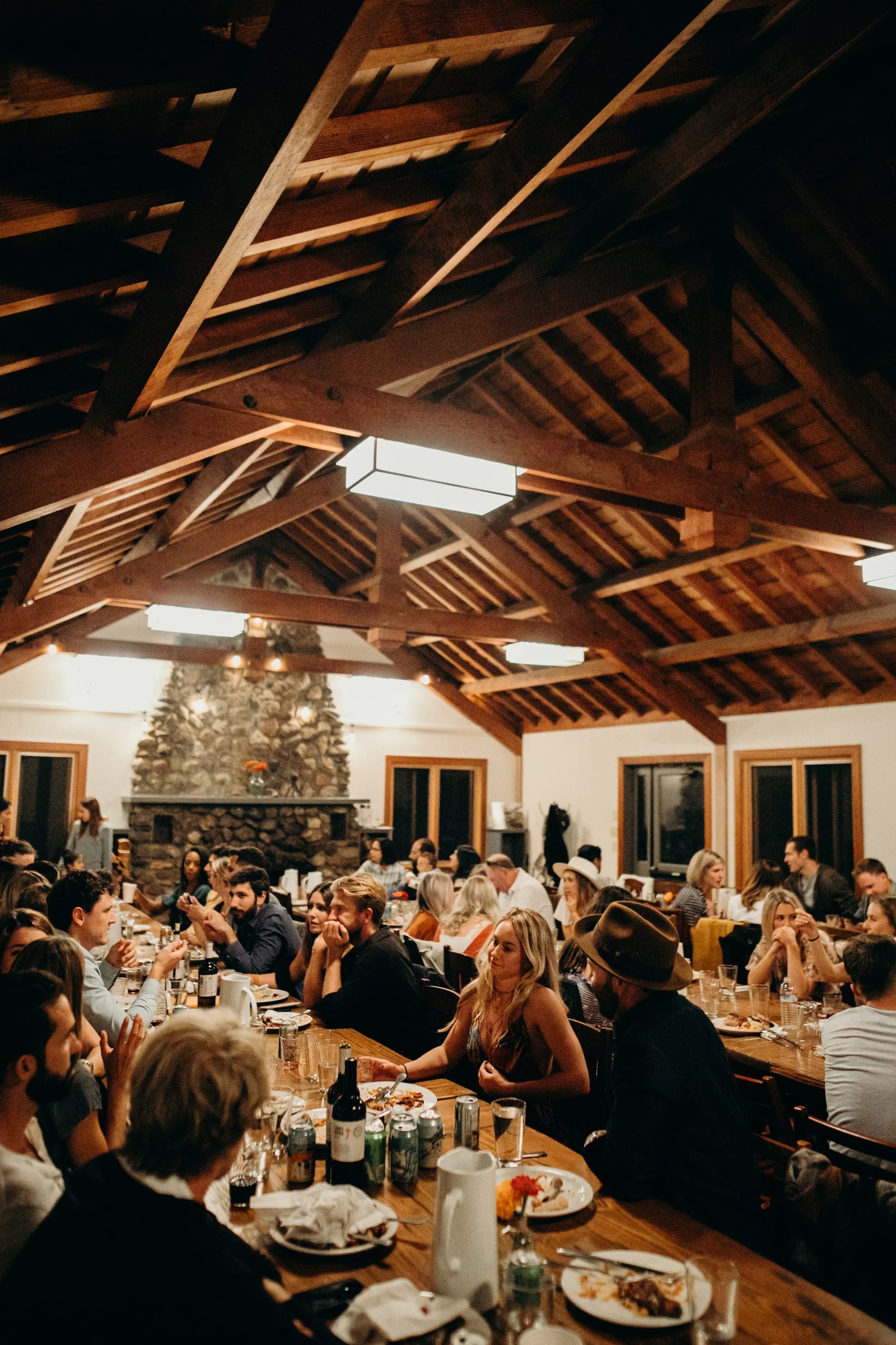 Wedding gathering at The Land