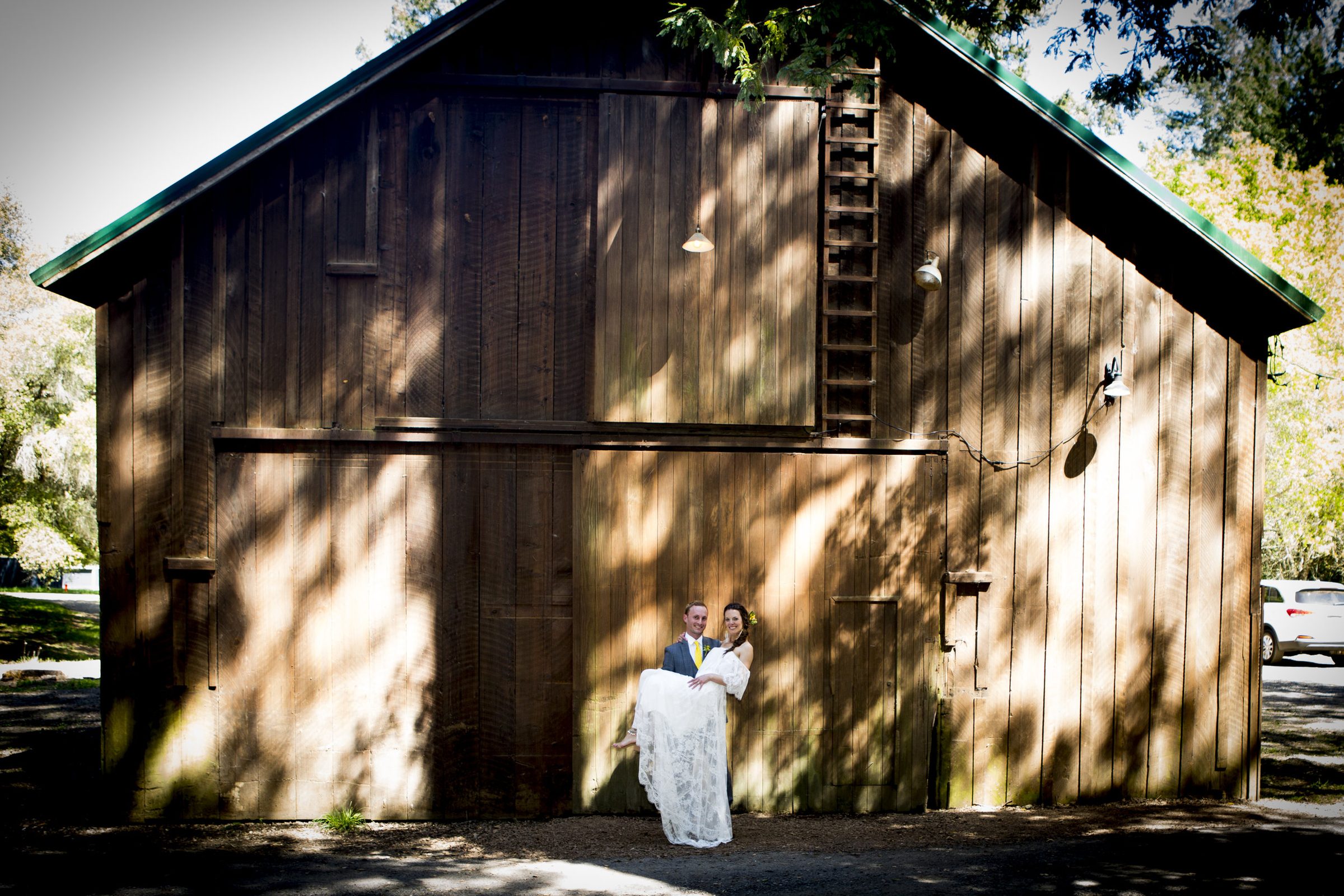 Barn celebration at The Land